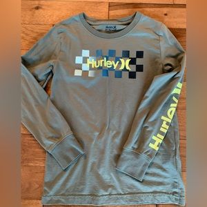 Boys Hurley long sleeve shirt size youth small